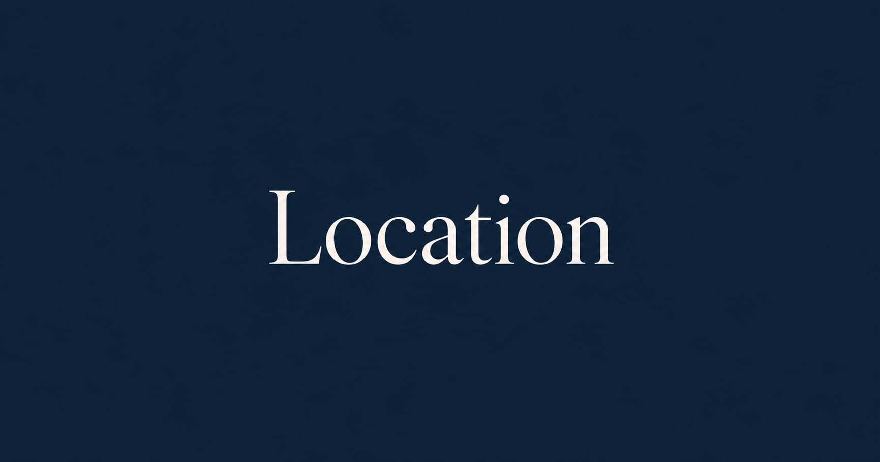 Location