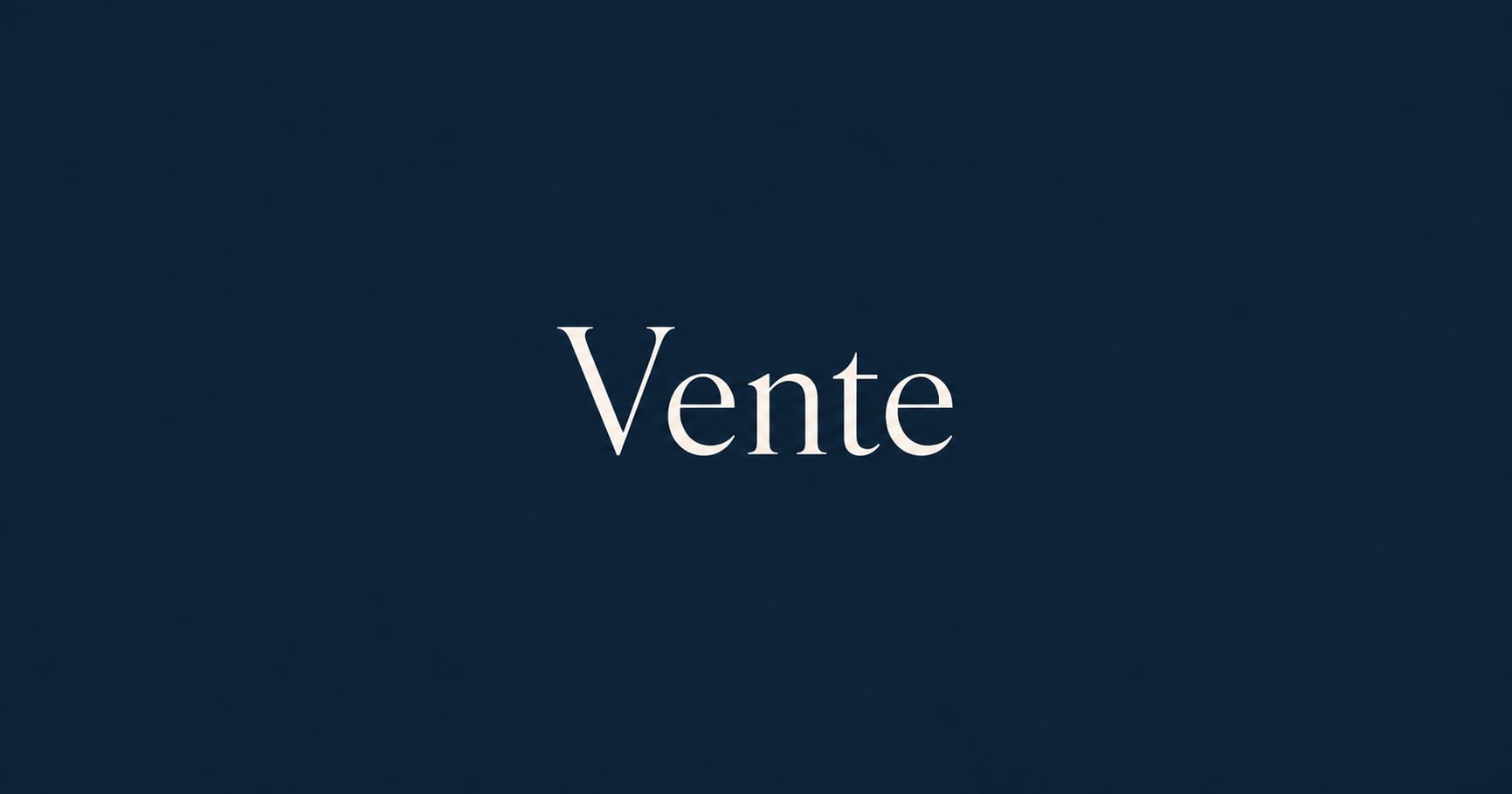 Vente